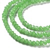 Baking Paint Imitation Jade Glass Bead Strands DGLA-A034-J4MM-A9-5
