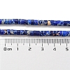 Synthetic Imperial Jasper Dyed Beads Strands G-D077-D01-02-6