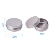 30ml Round Aluminium Cans CON-WH0002-30ml-2