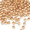 Brass Crimp Beads KK-S509-01KCG-01-1
