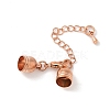 Brass Chain Extender KK-K001-5mm-RG-1