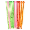 Plastic Handle Head Crochet Hook Set PW-WG45908-02-1