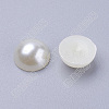 Half Round Domed Imitated Pearl Acrylic Cabochons OACR-H001-9-2