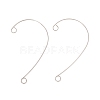 316 Stainless Steel Ear Cuff Findings STAS-H148-02P-1