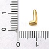 Ion Plating(IP) 304 Stainless Steel Slide Charms STAS-B075-37G-L-3