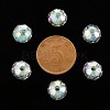 Transparent Acrylic Beads TACR-S152-04B-SS2111-3