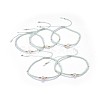 Adjustable Nylon Cord Braided Bead Bracelets BJEW-P256-B07-2