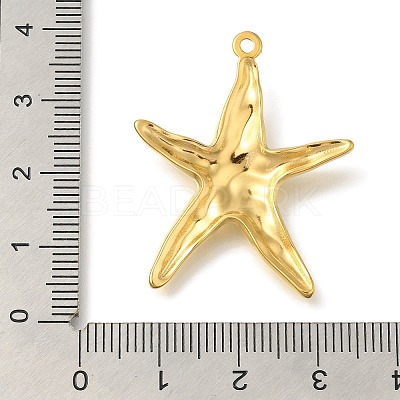 Ocean Theme 304 Stainless Steel Pendants STAS-Z092-06G-01-1