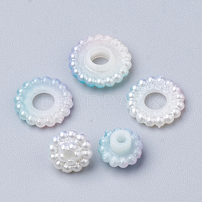 Imitation Pearl Acrylic Beads OACR-T004-12mm-07-1