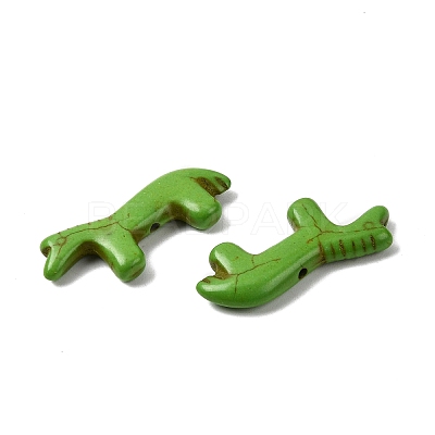 Synthetic Turquoise Beads G-B158-01G-1