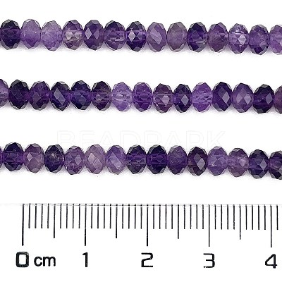 Natural Amethyst Beads Strands X-G-C127-B02-01-1