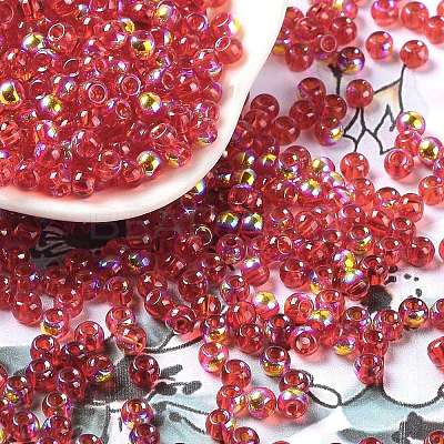 Glass Seed Beads SEED-H002-A-A618-1