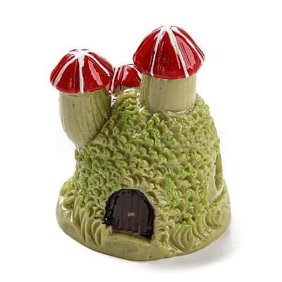 Resin Miniature Mini Mushroom House MIMO-PW0001-201C-1