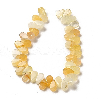 Natural Topaz Jade Beads Strands G-B064-B60-1