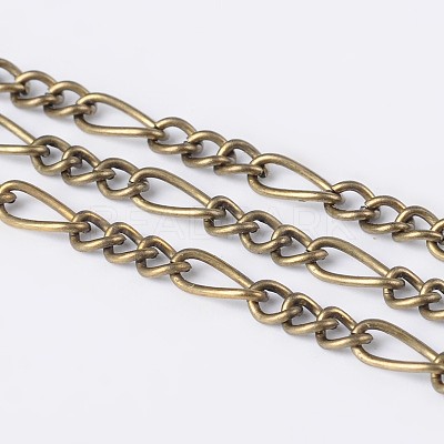 Iron Handmade Chains Figaro Chains Mother-Son Chains X-CHSM005Y-AB-1