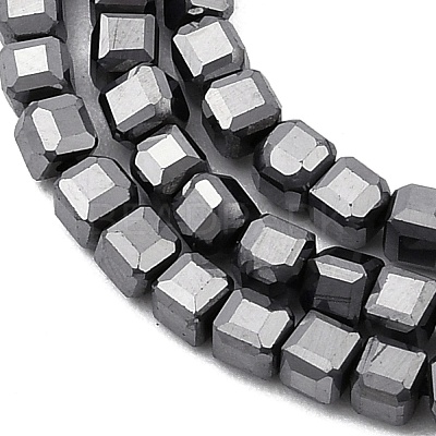 Synthetic Terahertz Stone Beads Strands G-H327-L03-01-1