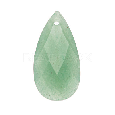 Natural Green Aventurine Pendants PW-WGD145F-03-1