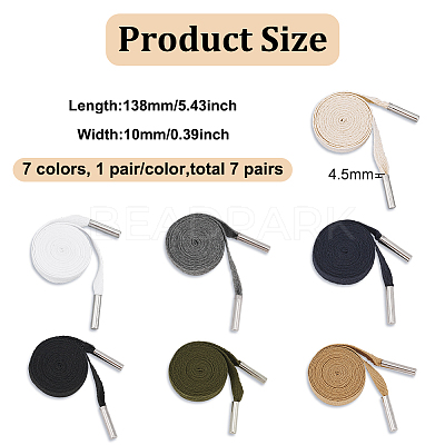 Cotton Shoe Laces DIY-AB00011-1