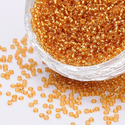FGB 8/0 Grade A Round Glass Seed Beads SEED-Q007-3mm-F31-1