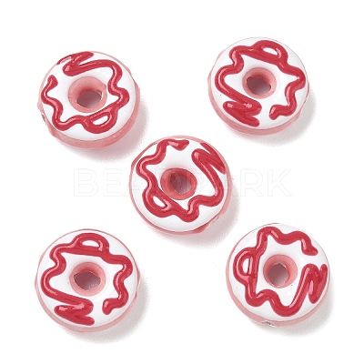 Handmade Porcelain Enamel Beads PORC-K003-09A-1