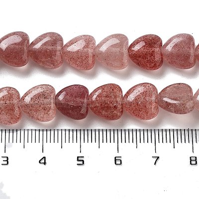 Natural Strawberry Quartz Beads Strands G-R190-10mm-34-1