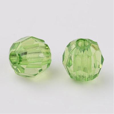 Transparent Acrylic Beads DB8mmC-19-1