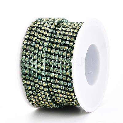 Iron Rhinestone Cup Chains CH-T006-05A-01-1