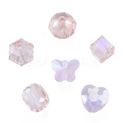 Transparent Glass Beads EGLA-N002-49-B01-1