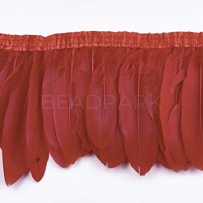 Goose Feather Fringe Trimming FIND-T037-05E-1
