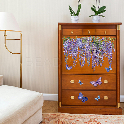 3 Sheets 3 Styles PVC Waterproof Decorative Stickers DIY-WH0404-066-1