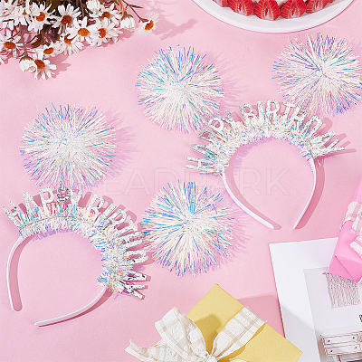 Plastic Hair Bands OHAR-WH0042-02C-1