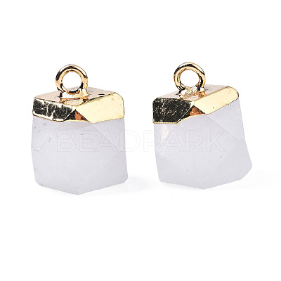 Natural Quartz Crystal Pendants G-S359-377B-1