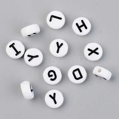 Opaque Acrylic Beads SACR-T338-11A-1