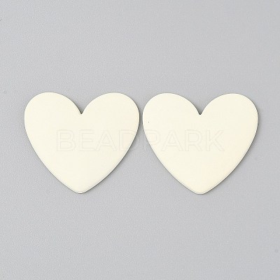 Opaque Resin Cabochons RESI-WH0041-03J-1