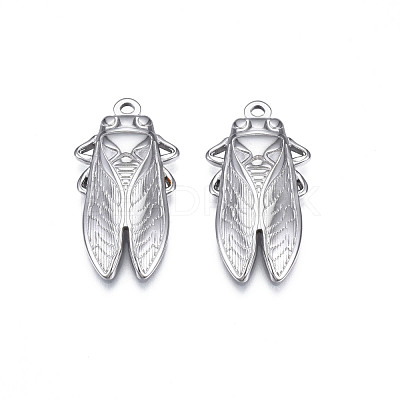 Non-Tarnish 201 Stainless Steel Pendants STAS-S119-165P-1