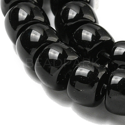 Opaque Glass Beads Strands X-GLAA-NH0002-B02-1