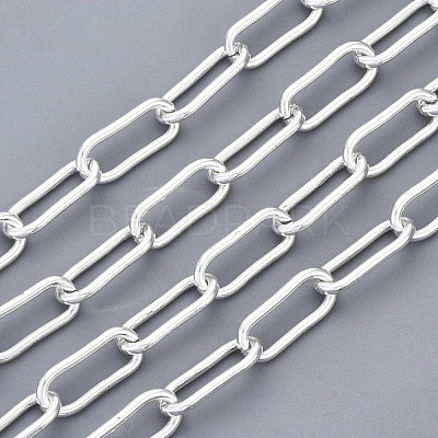304 Stainless Steel Paperclip Chains CHS-N001-02S-1