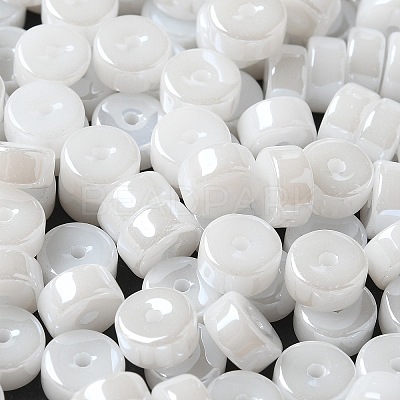 Opaque Colours Luster Glass Seed Beads SEED-E001-P3x6mm-A13-1