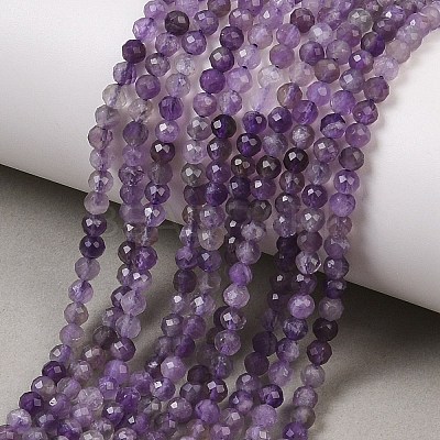 Natural Amethyst Beads Strands G-K373-B03-03-1