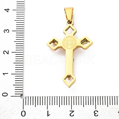 PVD Vacuum Plating 304 Stainless Steel Pendants X-STAS-D087-02G-1-1