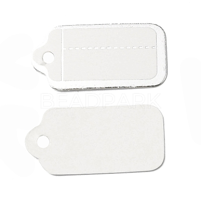 Rectangle Blank Signs Sales Price Label Tags AJEW-C026-01B-02-1