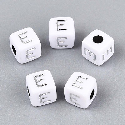 Opaque Acrylic Beads SACR-T035-03E-1