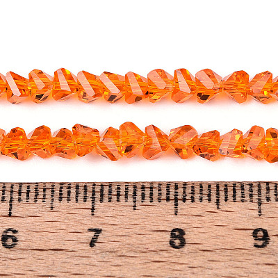 Transparent Glass Beads Strands GLAA-N018-4mm-07-1