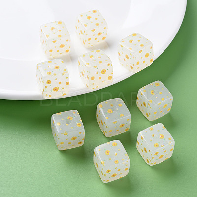 Printed Acrylic Beads MACR-S374-11C-01-1
