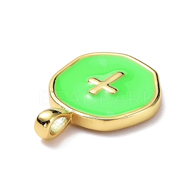 Brass Enamel Pendants LS-KK-G417-01LG-03-1
