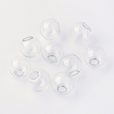 Round Mechanized One Hole Blown Glass Globe Ball Bottles X1-BLOW-R001-18mm-1