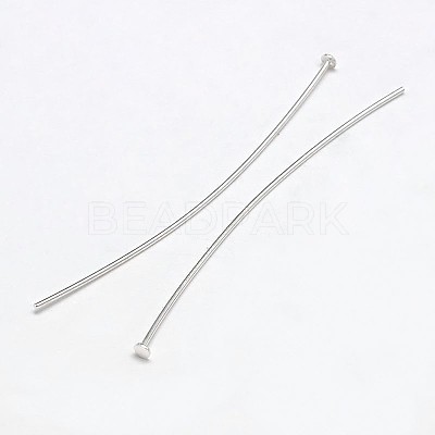 925 Sterling Silver Flat Head Pins STER-F018-01C-1