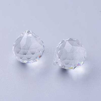 Glass Pendant GR20X23MMY-1-1