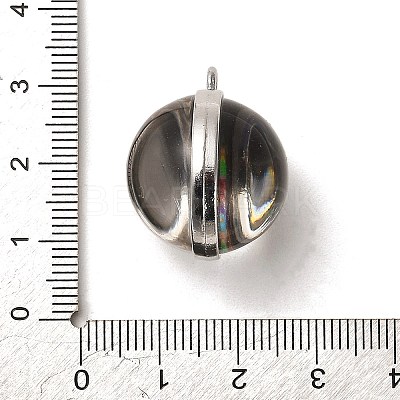 Galaxy Theme Luminous Glass Ball Pendants GLAA-D021-01P-01-1
