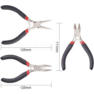 Carbon Steel Jewelry Pliers Sets PT-PH0001-01-1